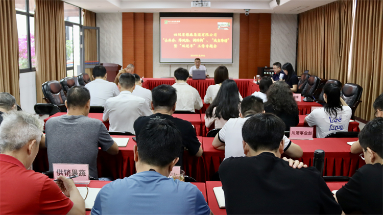 集團公司召開“去庫存、降風險、調(diào)結(jié)構(gòu)”、 “減負降債”暨“雙過半”工作專題會