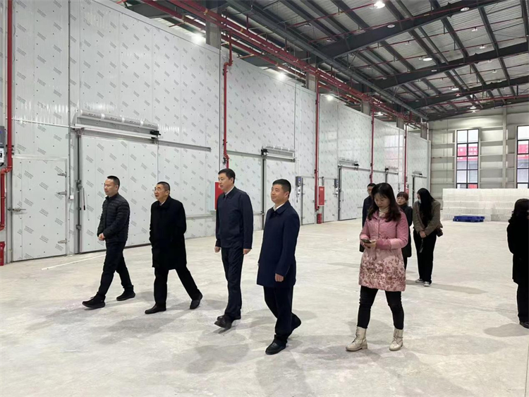 中國(guó)果品流通協(xié)會(huì)會(huì)長(zhǎng)魯芳校一行到四川供銷為農(nóng)服務(wù)（資中）產(chǎn)業(yè)園調(diào)研